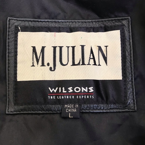 Wilson 💯 % genuine leather jacket - Picture 5 of 8